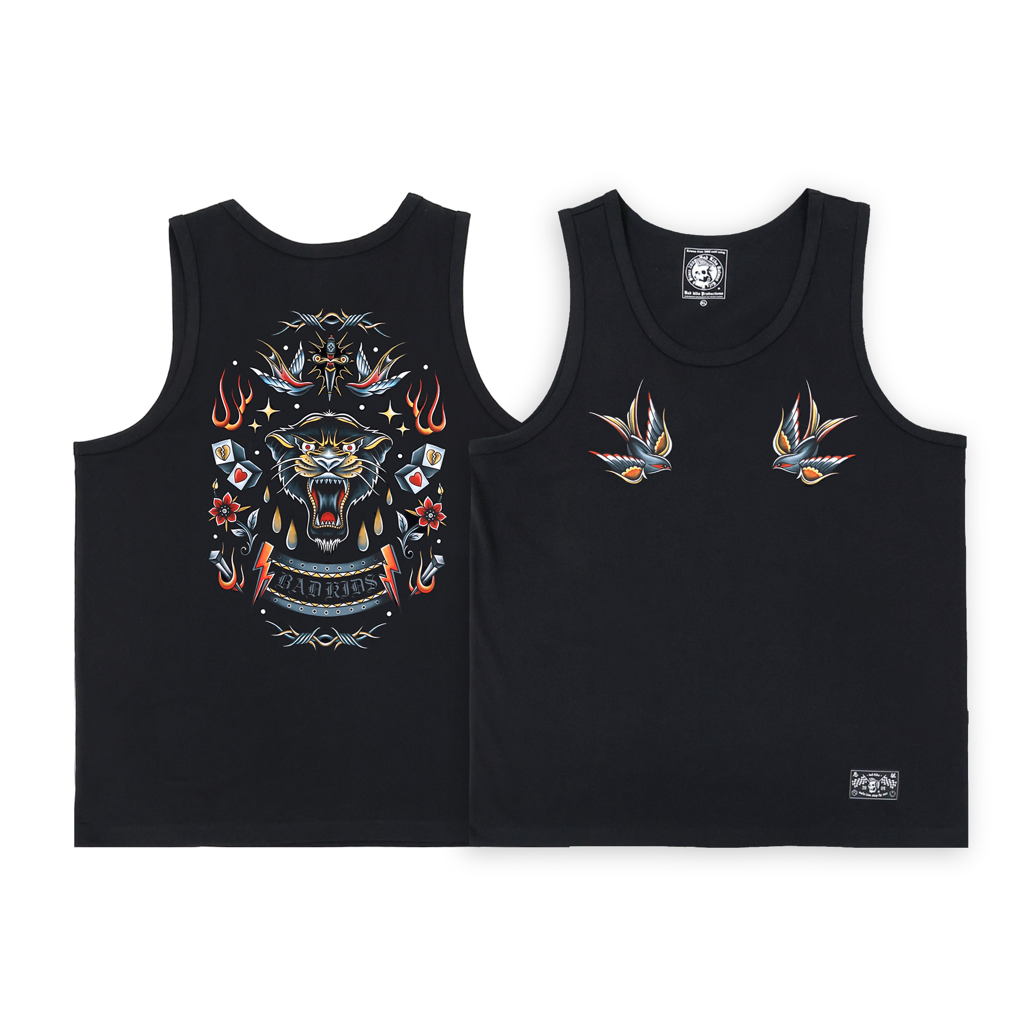 BAD KIDS 惡童 26S/S Swallow Tank top (230g 全棉加厚背心 )
