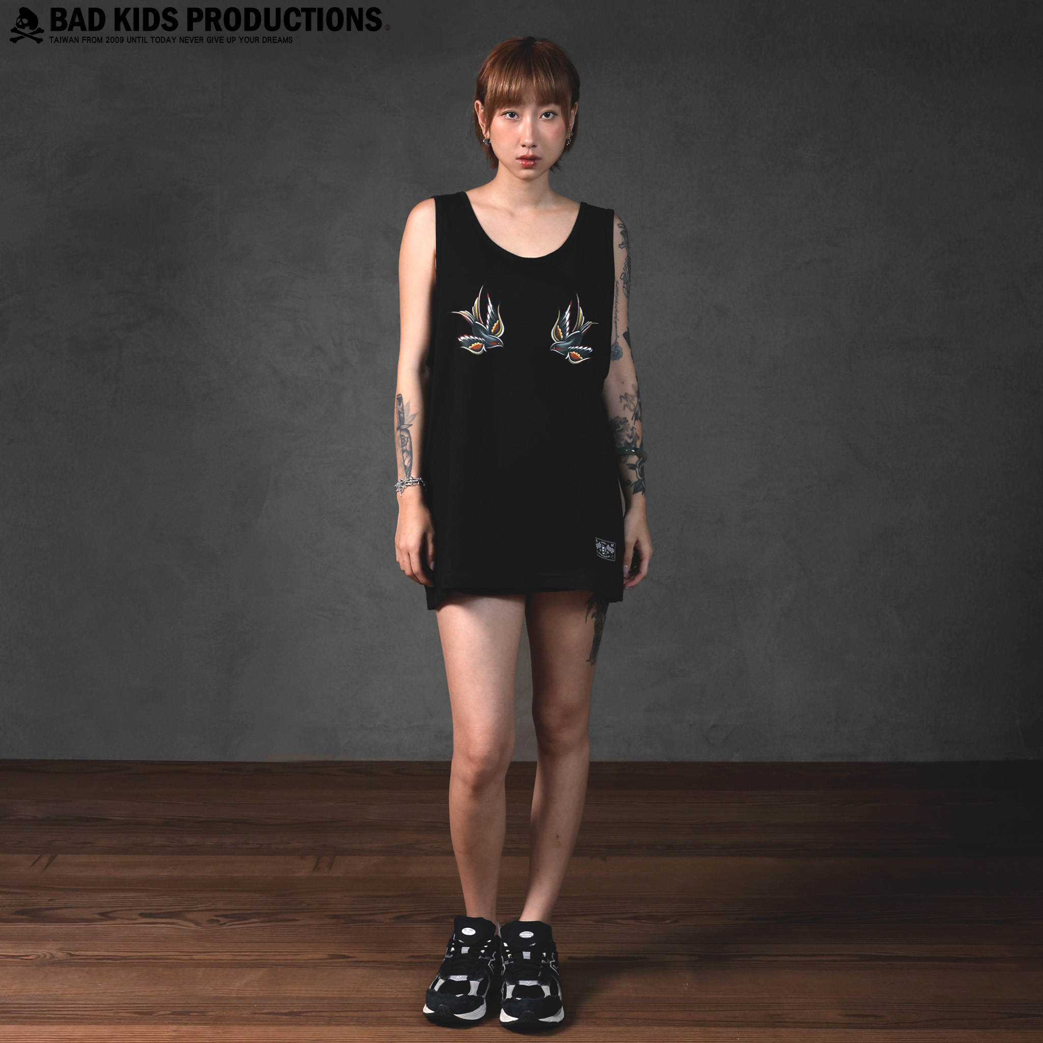 BAD KIDS 惡童 26S/S Swallow Tank top (230g 全棉加厚背心 )