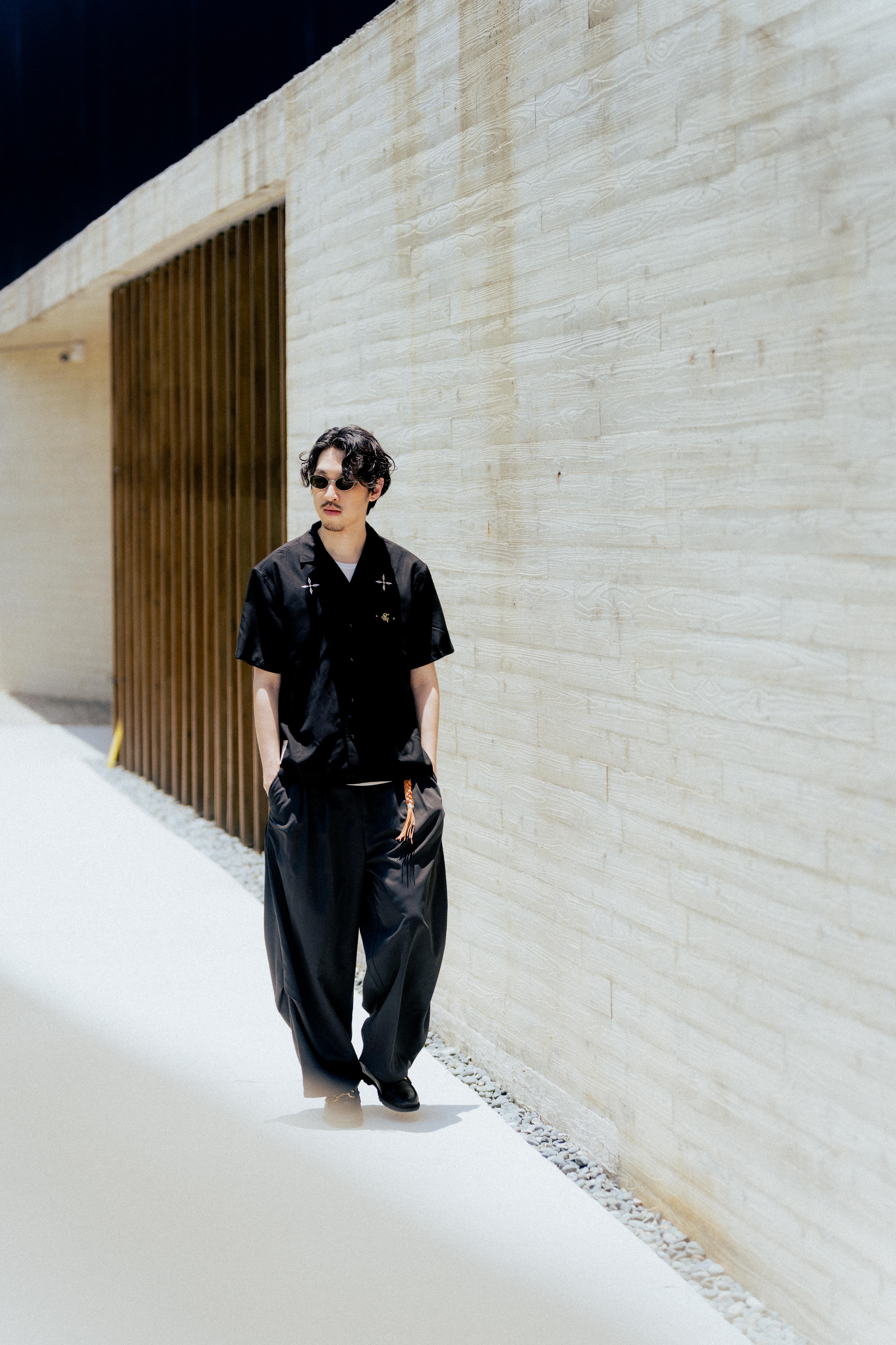 Japanese Lantern Wide Pants | Dark Grey｜Hong Kong Original Design