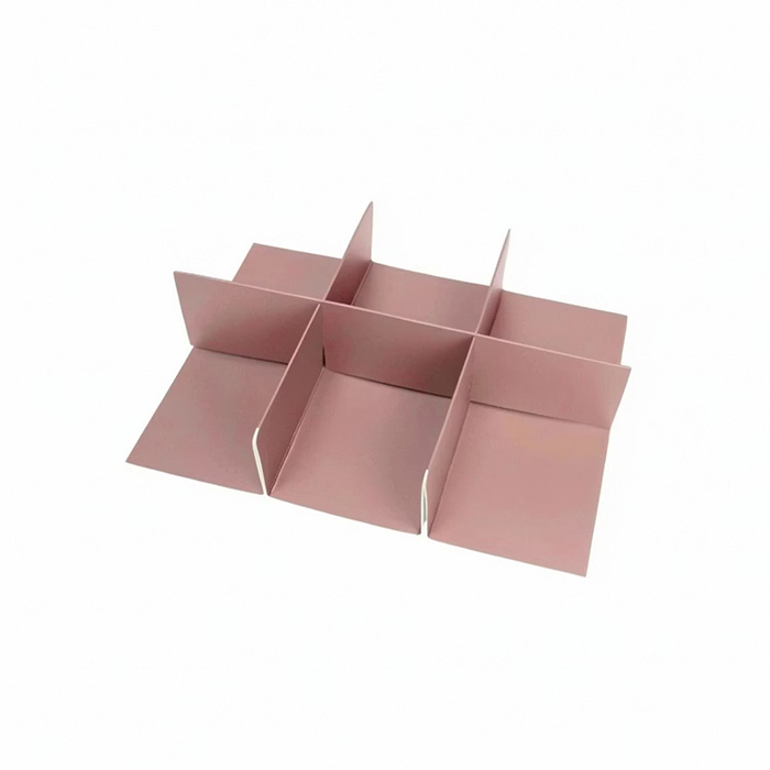 [預購] T10 上掀盒 內襯 六宮格襯 玫瑰金 10入/包 7.3x6.7x4.5cm【3C01-125560】