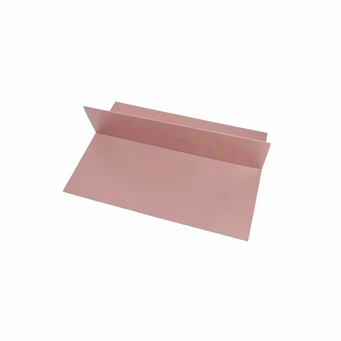 [預購] T10 上掀盒 內襯 橫式隔板 玫瑰金 10入/包 6x20.5cm【3-992504-2】