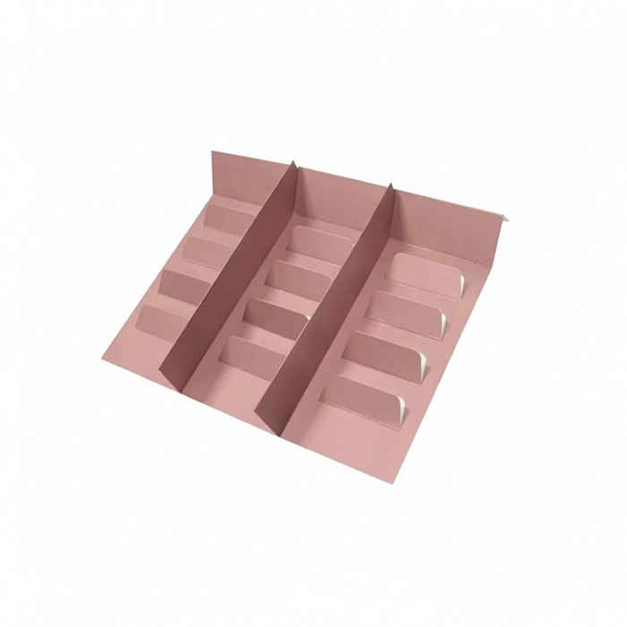抽屜式提盒(L) 內襯 1/3 T字隔板 玫瑰金 10入/包 20x9.7x4.7cm【3C01-125133】