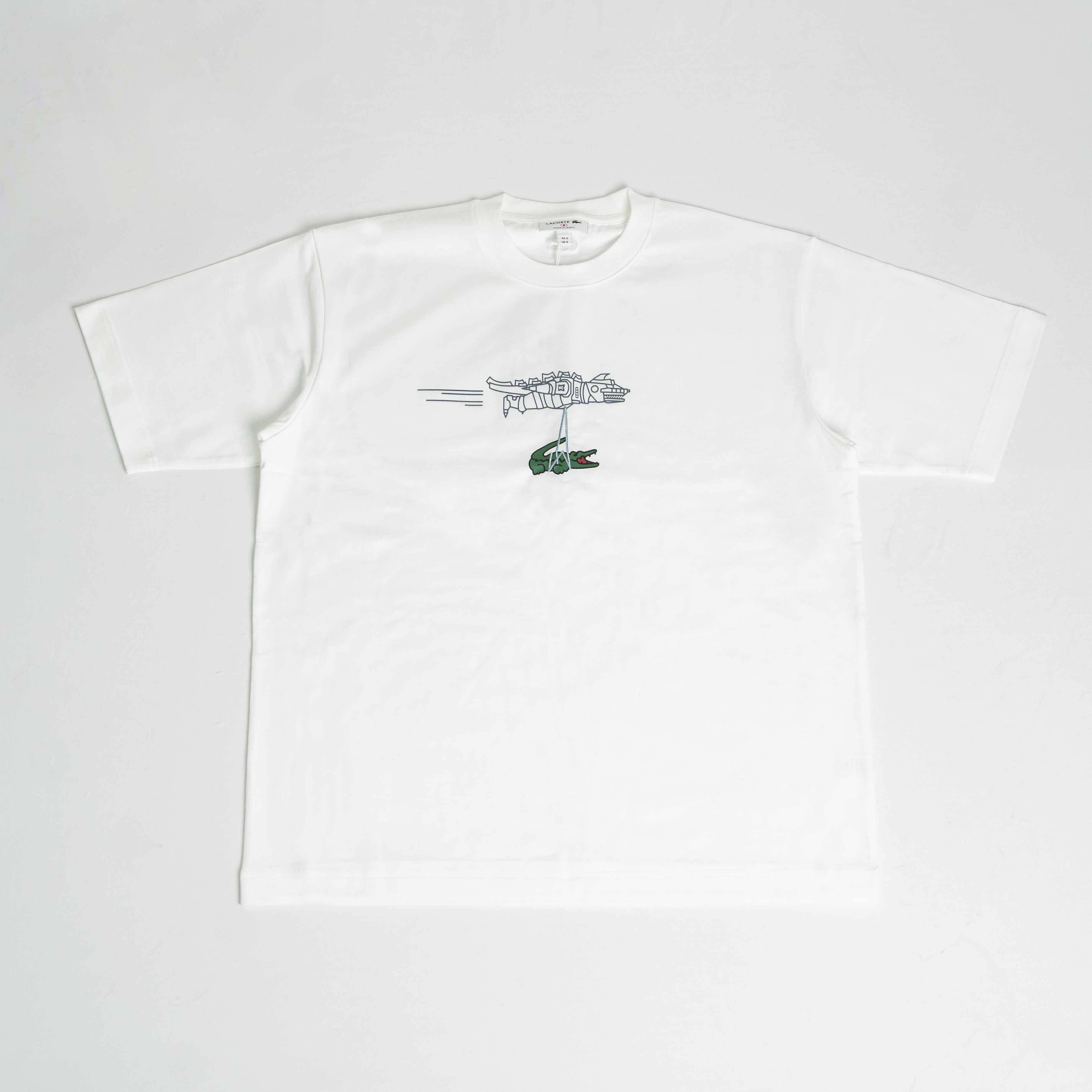 2026SS 日版 Lacoste x Godzilla 聯名 機械 哥吉拉 吊鱷魚 短T 現貨 TH02GZJ-99