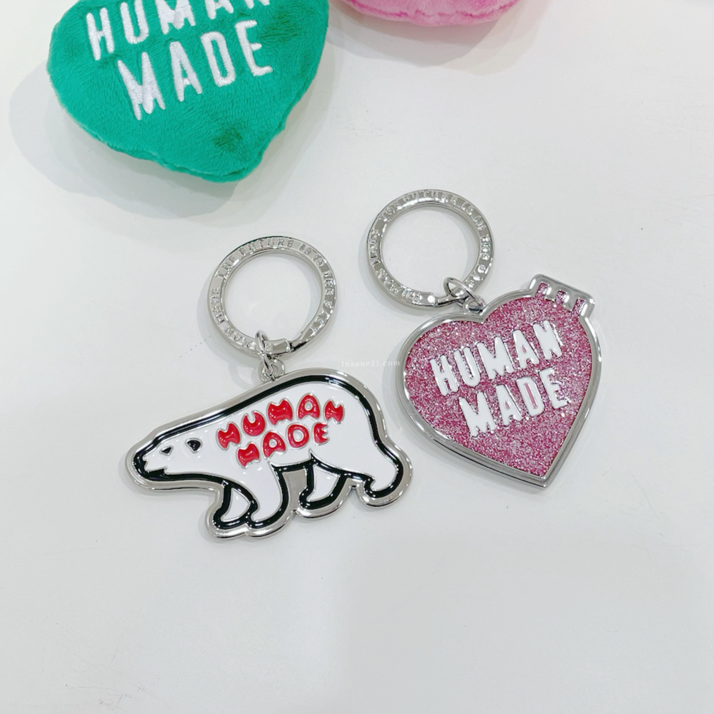 HUMAN MADE 金屬吊飾 鑰匙圈 潮流 日本