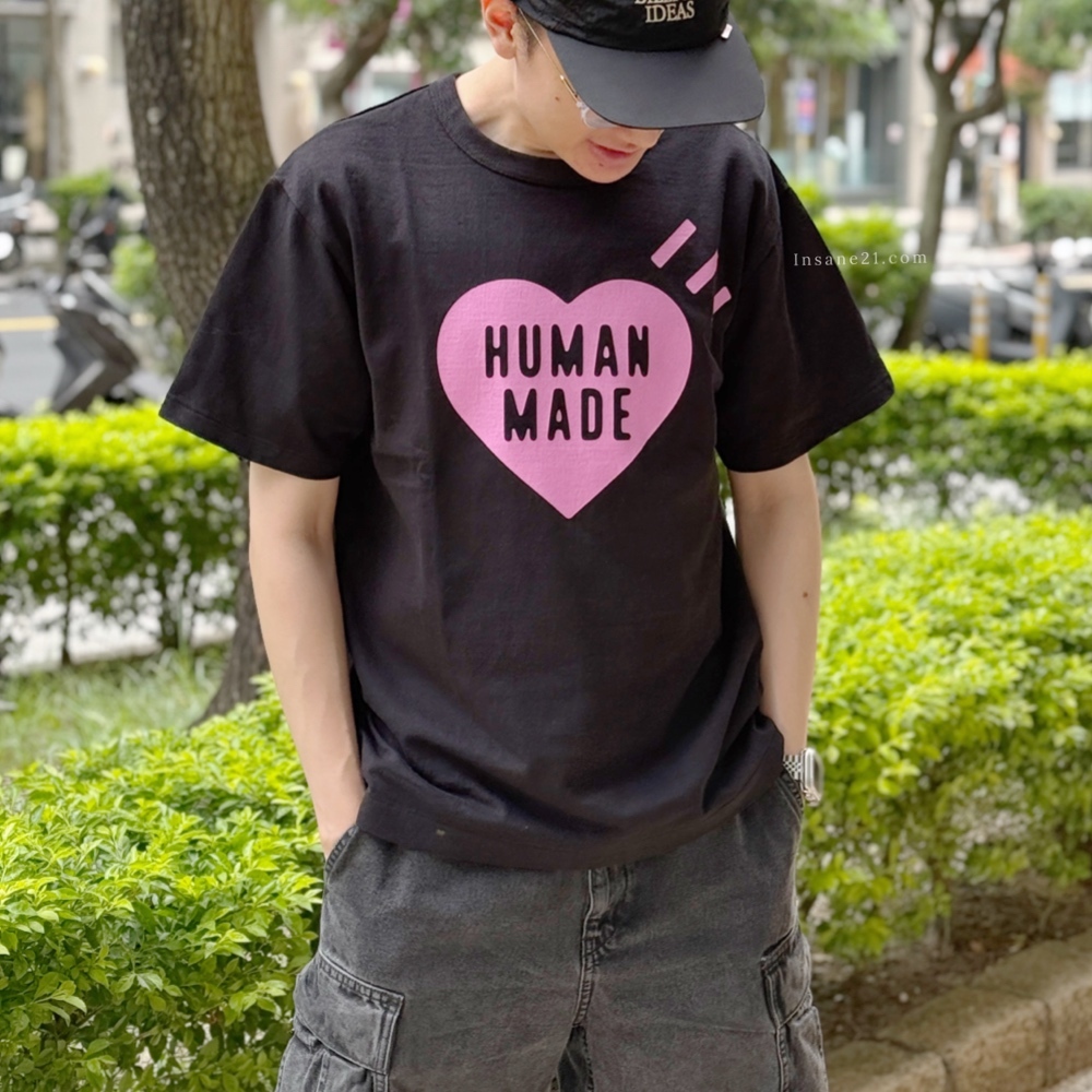 HUMAN MADE 胸前大愛心 經典LOGO 短袖 上衣