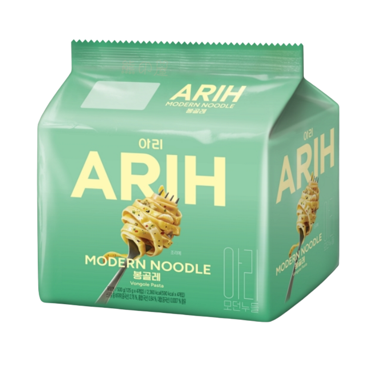 韓國 ARIH MODERN NOODLE 即食麵 (蜆肉味) (125GX4包) 到期日 2026-11-18