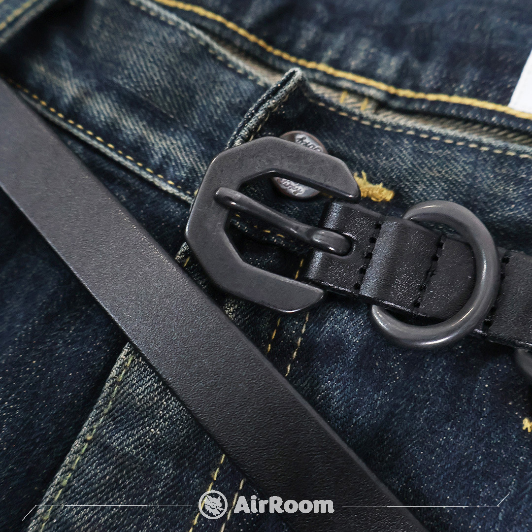 2026AW ANCELLM NARROW LEATHER BELT 牛皮 皮帶 腰帶 現貨 ANC-GD04