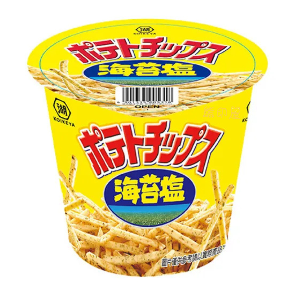 湖池屋 薯條杯 海苔鹽口味 65G