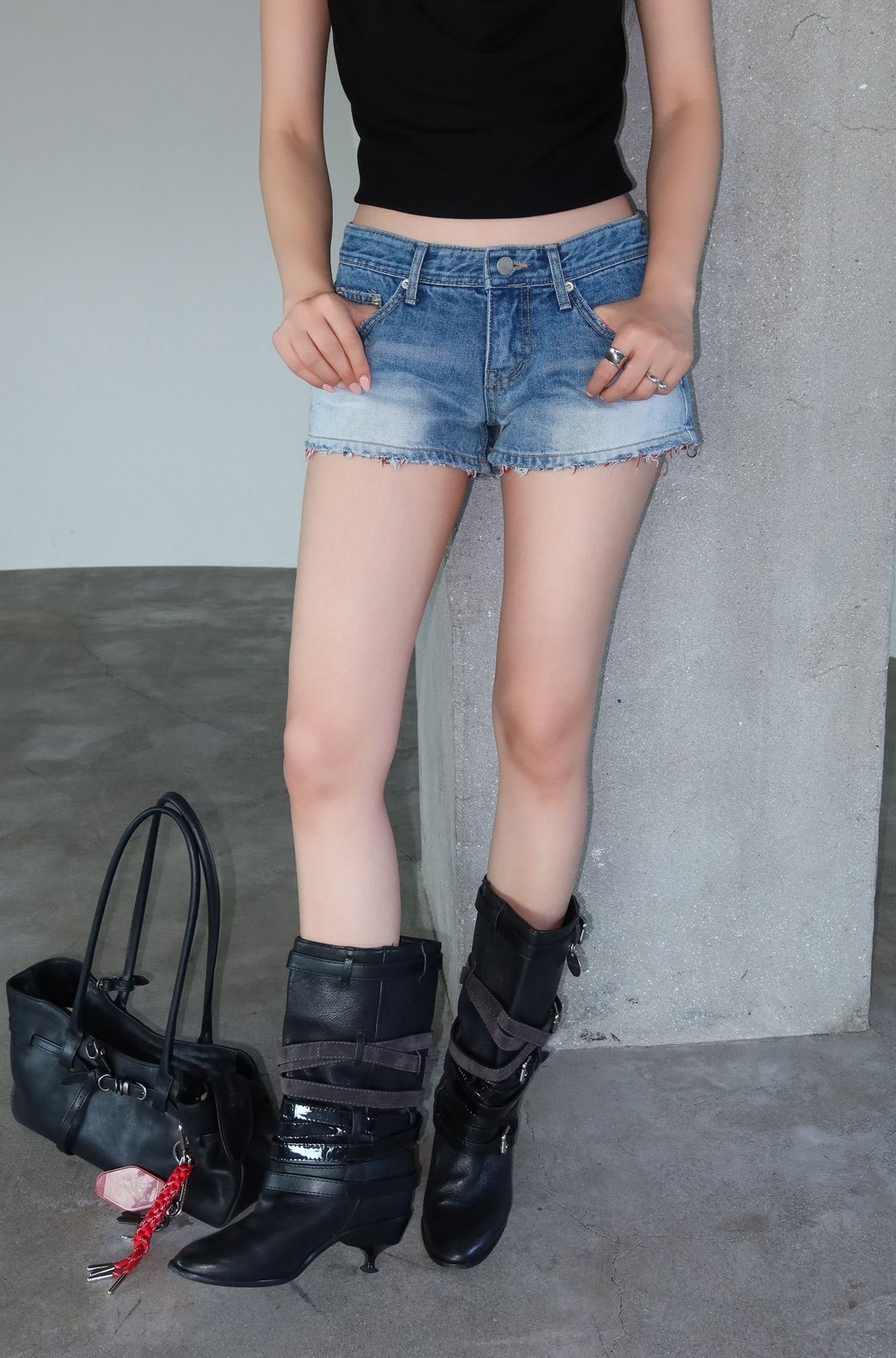66018牛仔短褲