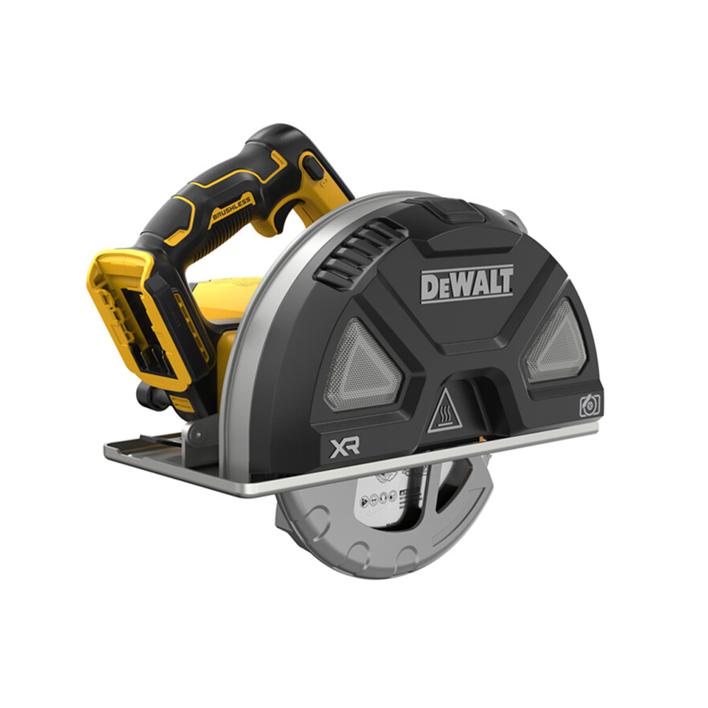 DEWALT 得偉 美國｜20V 無刷184mm鐵工用圓鋸機(空機)｜DW-DCS383B