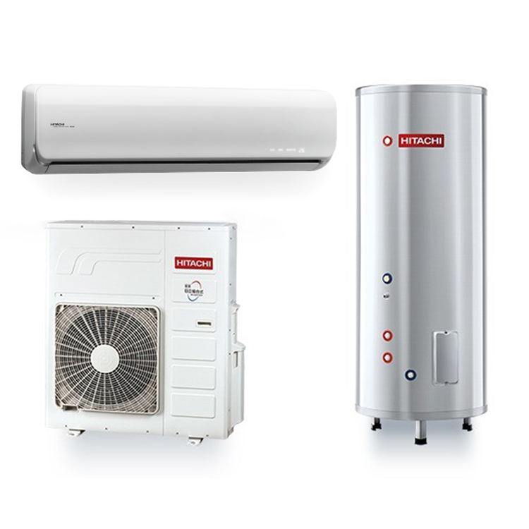 HITACHI 日立 8-10坪 變頻(冷暖)三合一冷氣(CRS-63QWE+CRC-63QWE)