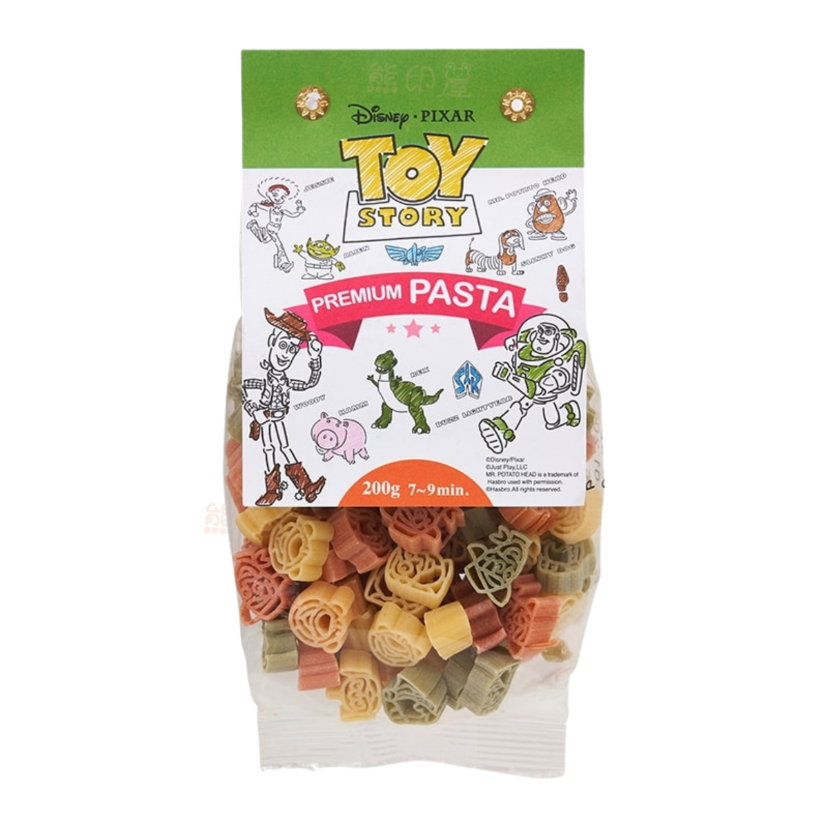 義大利Toy Story 反斗奇兵造型三色通心粉 200G