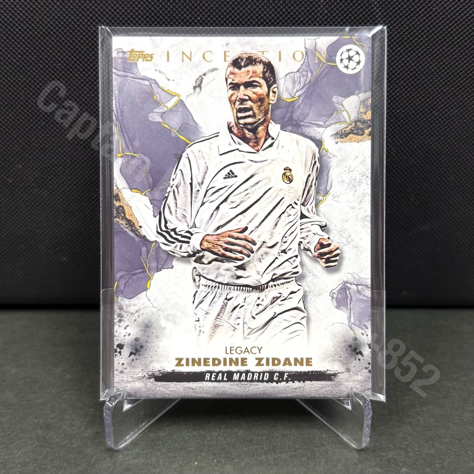 2023 Topps Inception Real Madrid Zinedine Zidane Legacy Card