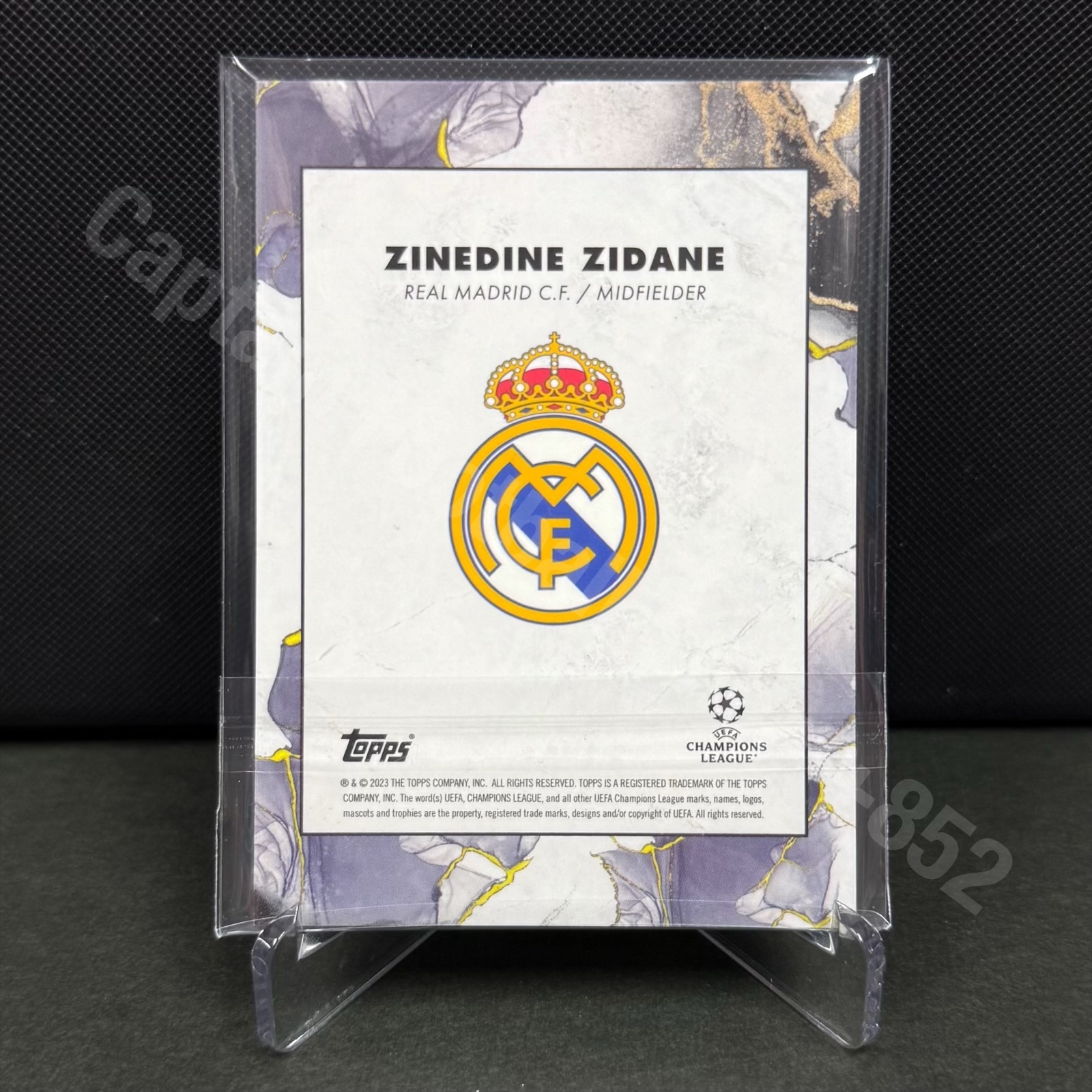 2023 Topps Inception Real Madrid Zinedine Zidane Legacy Card