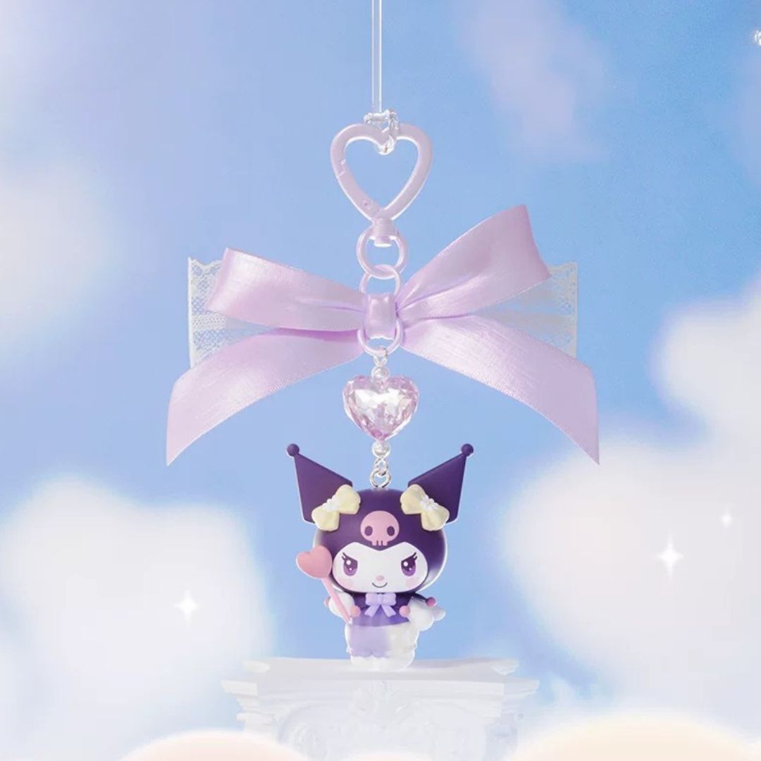 佻皮魔女 Sanrio 蝴蝶結掛件 鑰匙扣