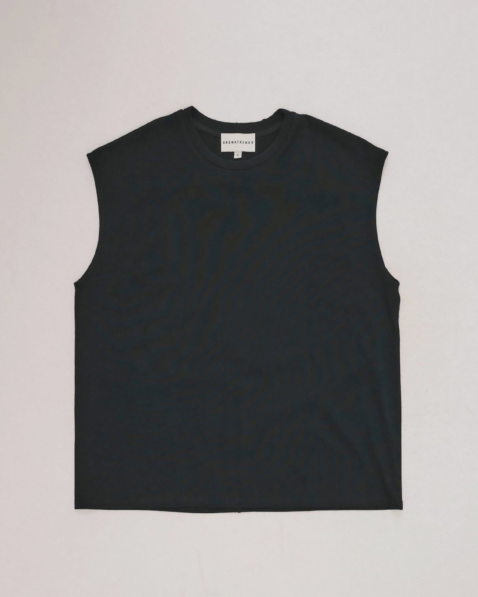 ANOWHEREMAN｜Oversize Muscle Tee (Black)