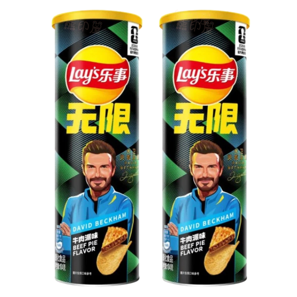 樂事 - 2026 FIFA世界杯限定 無限薯片 (牛肉派味) 90G X2