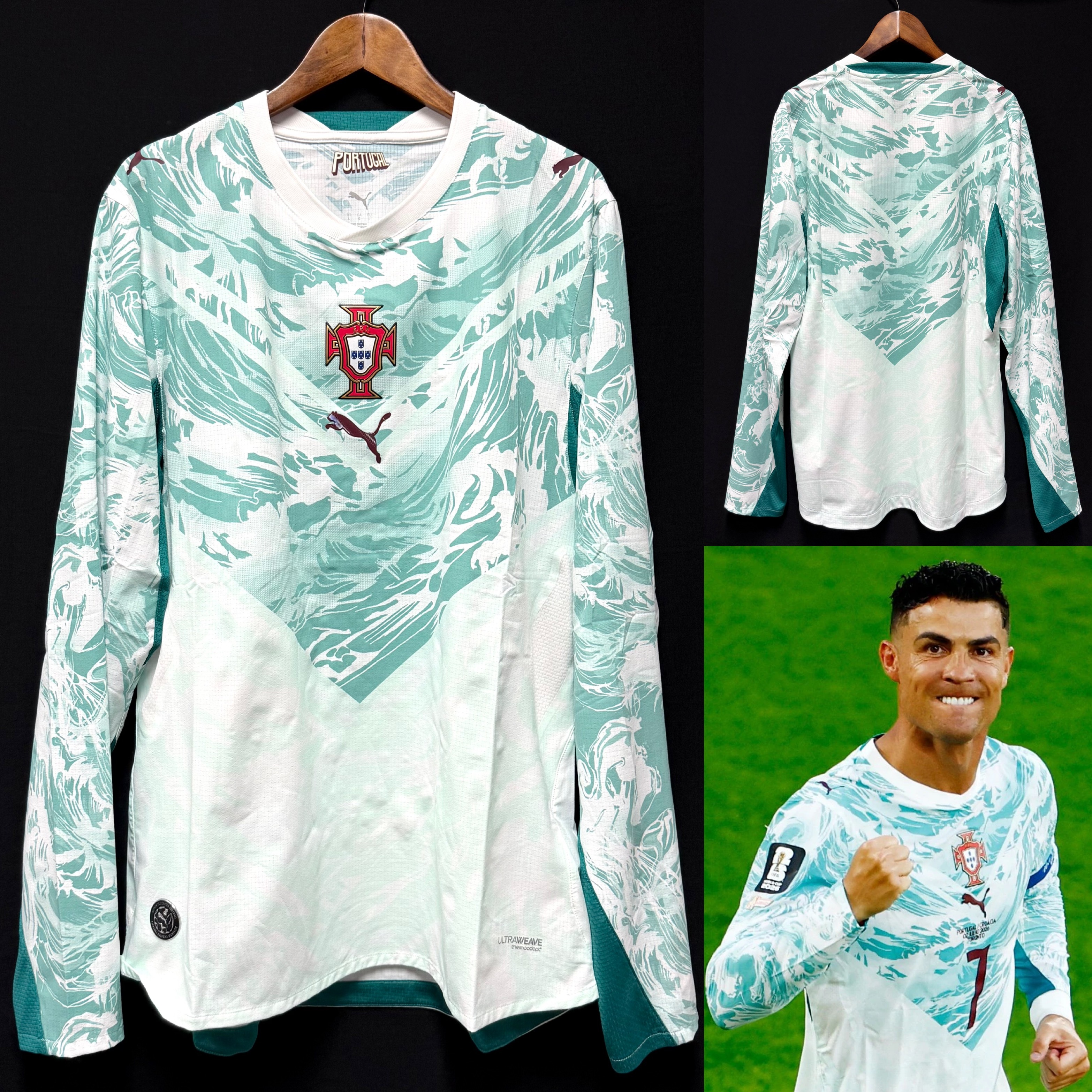 (Player Issue) Portugal 2026 FIFA World Cup Nike L/S Away Player Issue Shirt