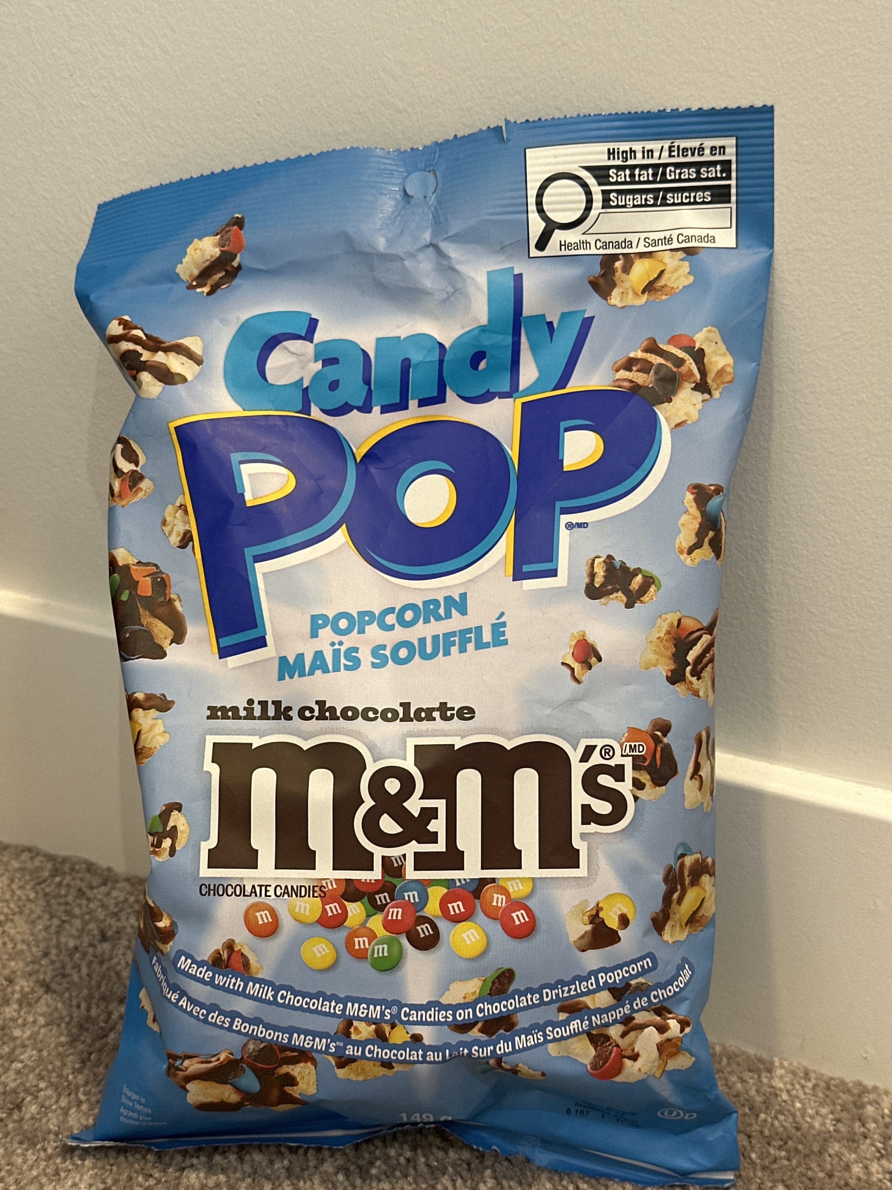 US14 M&M 朱古力爆谷 149g  **到期日: 約 2027/06