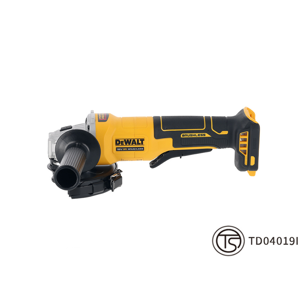 DEWALT 得偉 美國｜20V 無碳刷4"砂輪機(空機)下壓式｜DW-DCG408N
