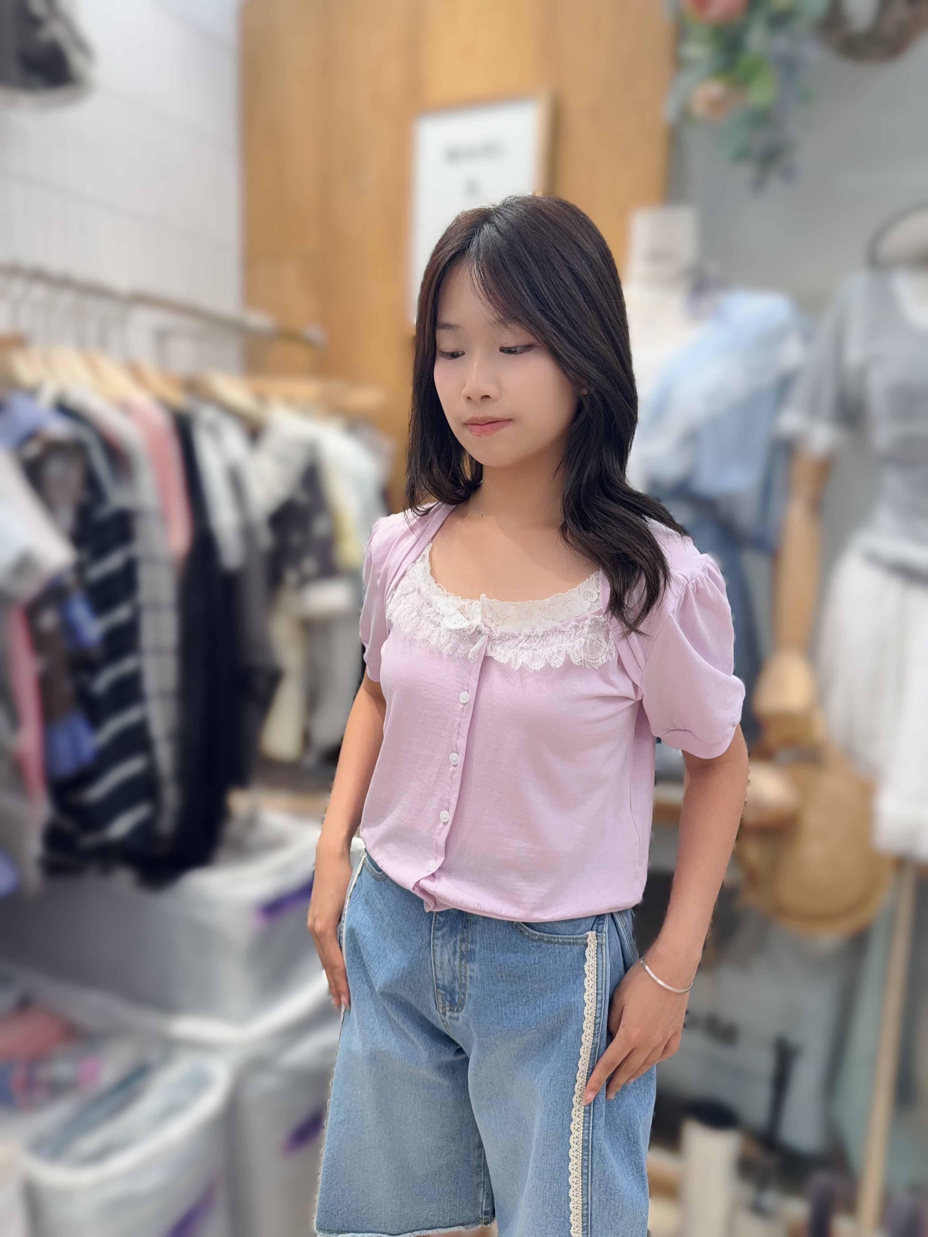 【限量 粉 】MC44  胸 37-42   長20 $399