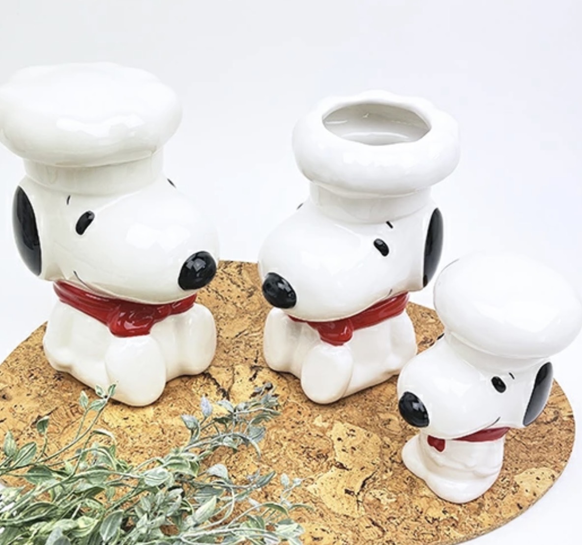 JP Snoopy x The Chef 廚師陶瓷造型系列 4994 TK260730
