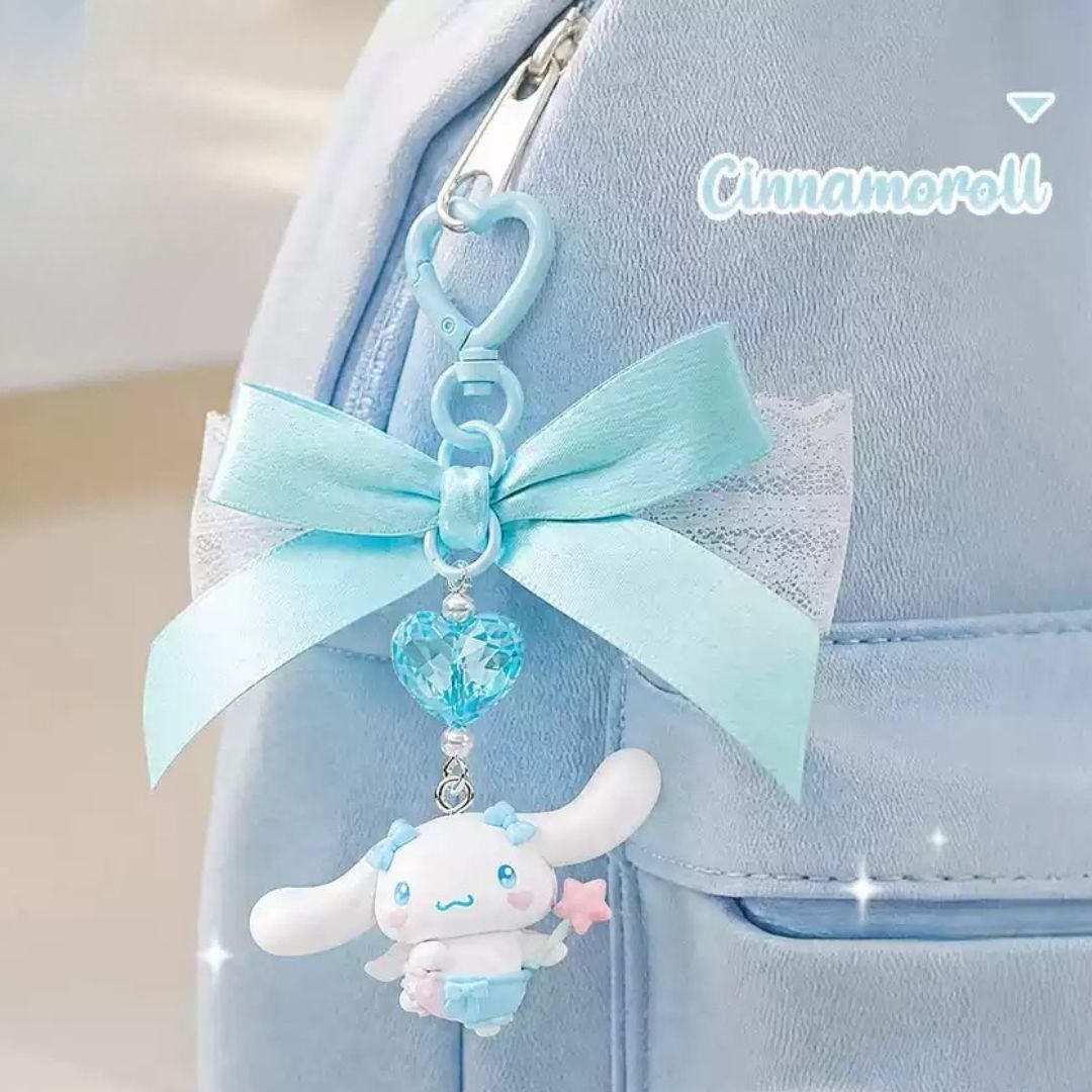 MY MELODY Sanrio 蝴蝶結掛件 鑰匙扣