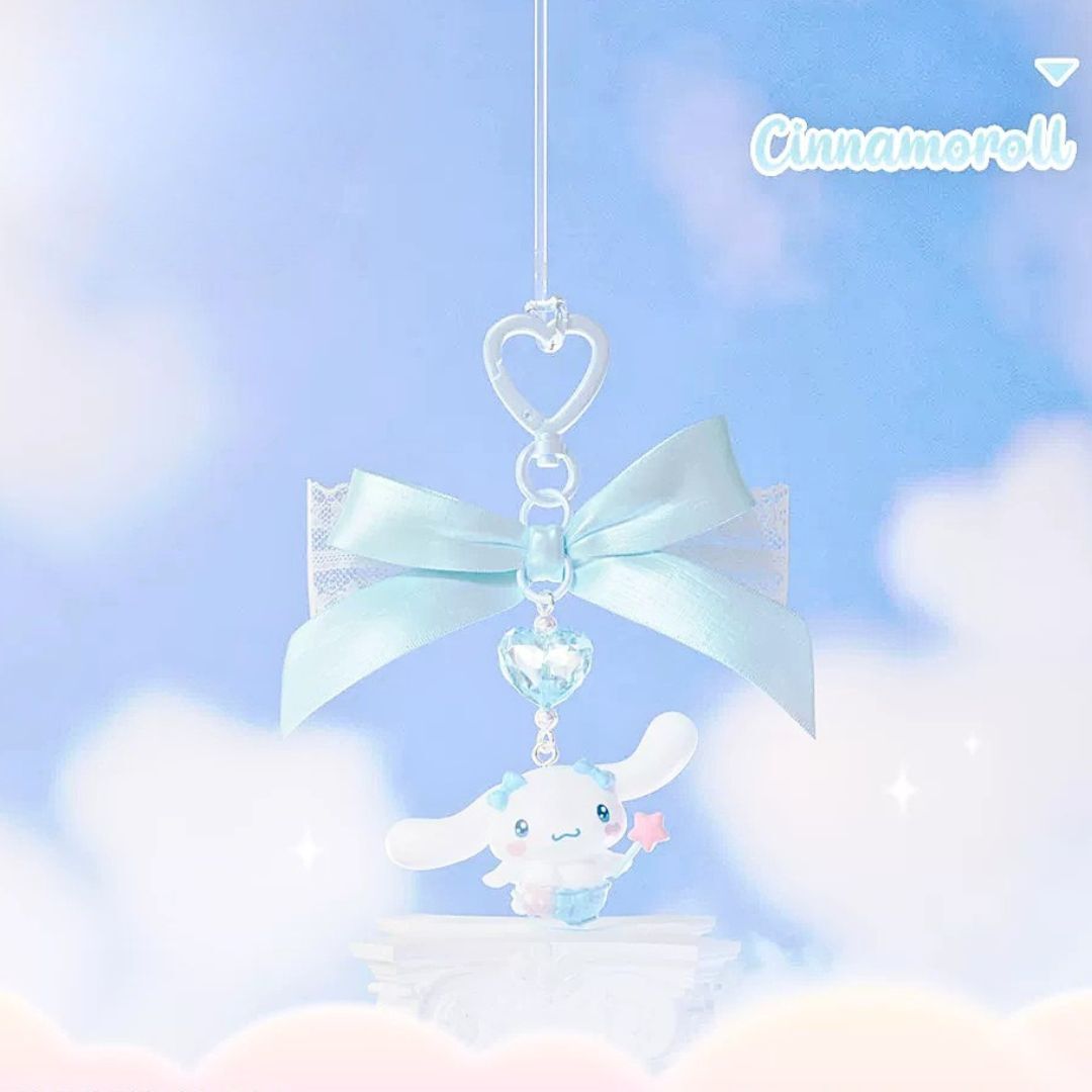 MY MELODY Sanrio 蝴蝶結掛件 鑰匙扣