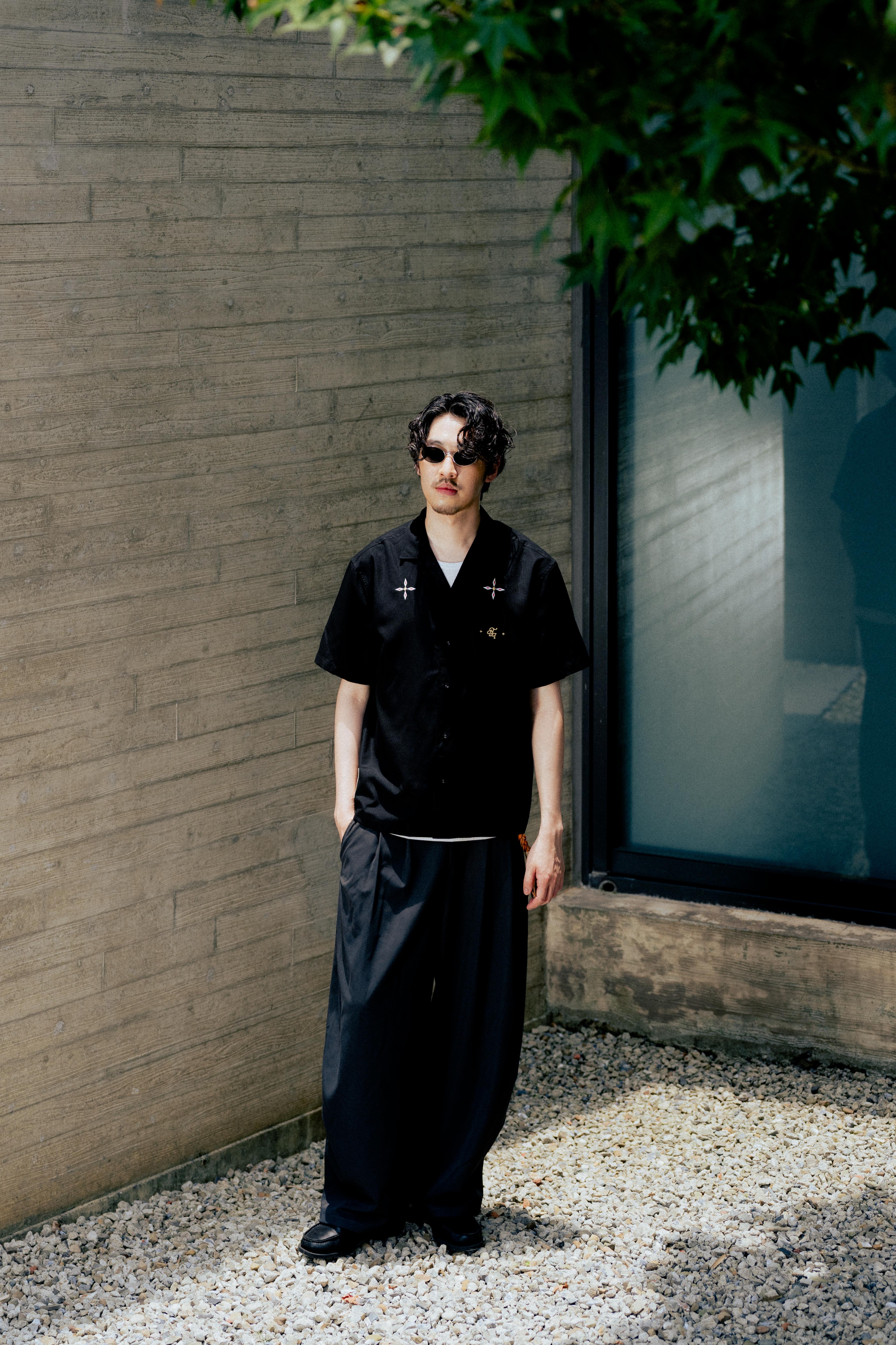 【pre-order】Cuban Ethnic Shirt | Black｜Hong Kong Original Design