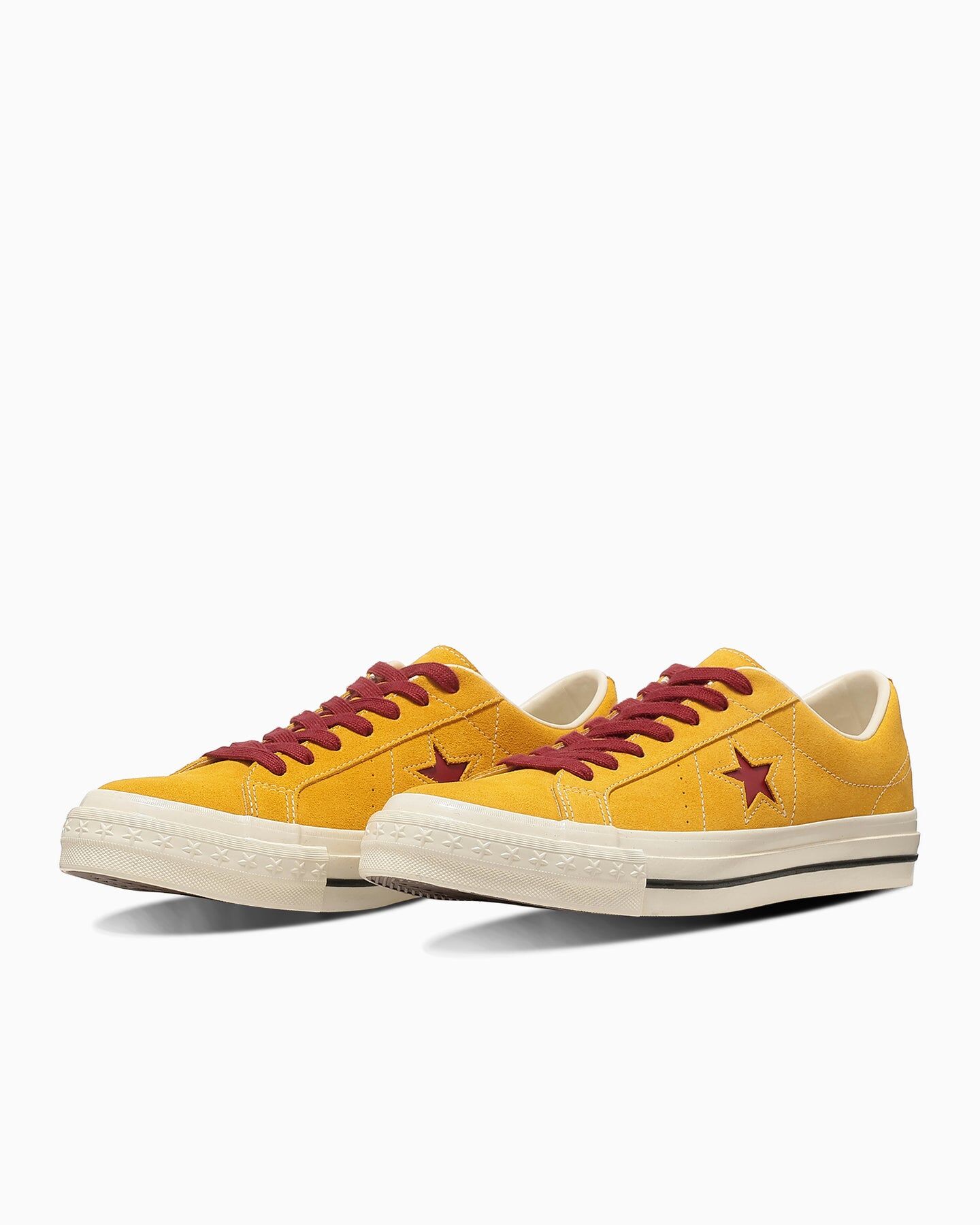 預購┃CONVERSE ONE STAR AGED SUEDE 復古 麂皮 金黃色 紅色