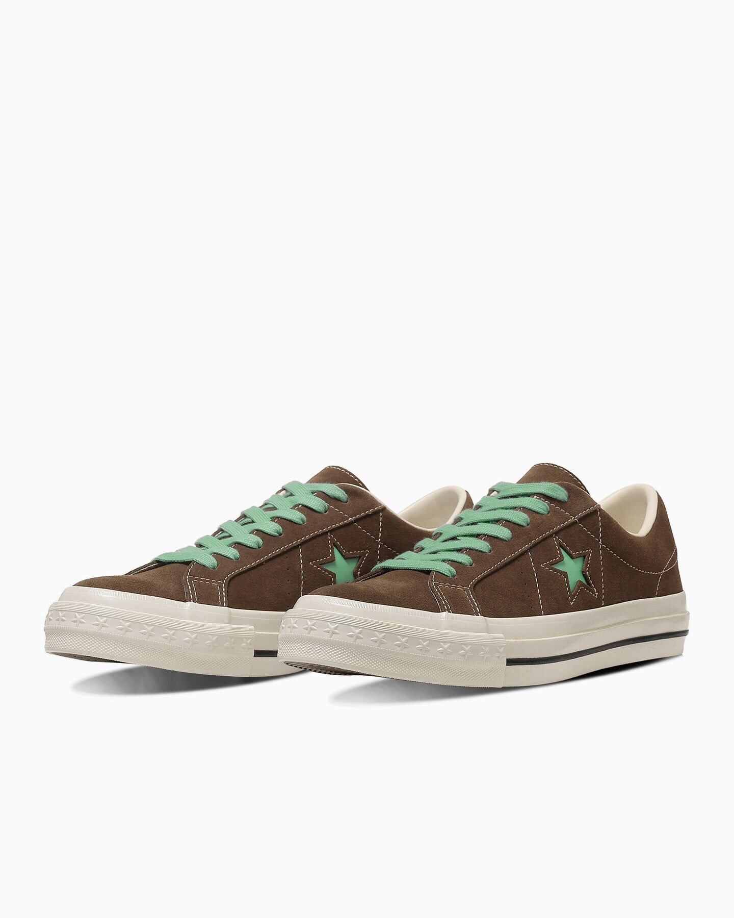 預購┃CONVERSE ONE STAR AGED SUEDE 復古 麂皮 棕色 綠色