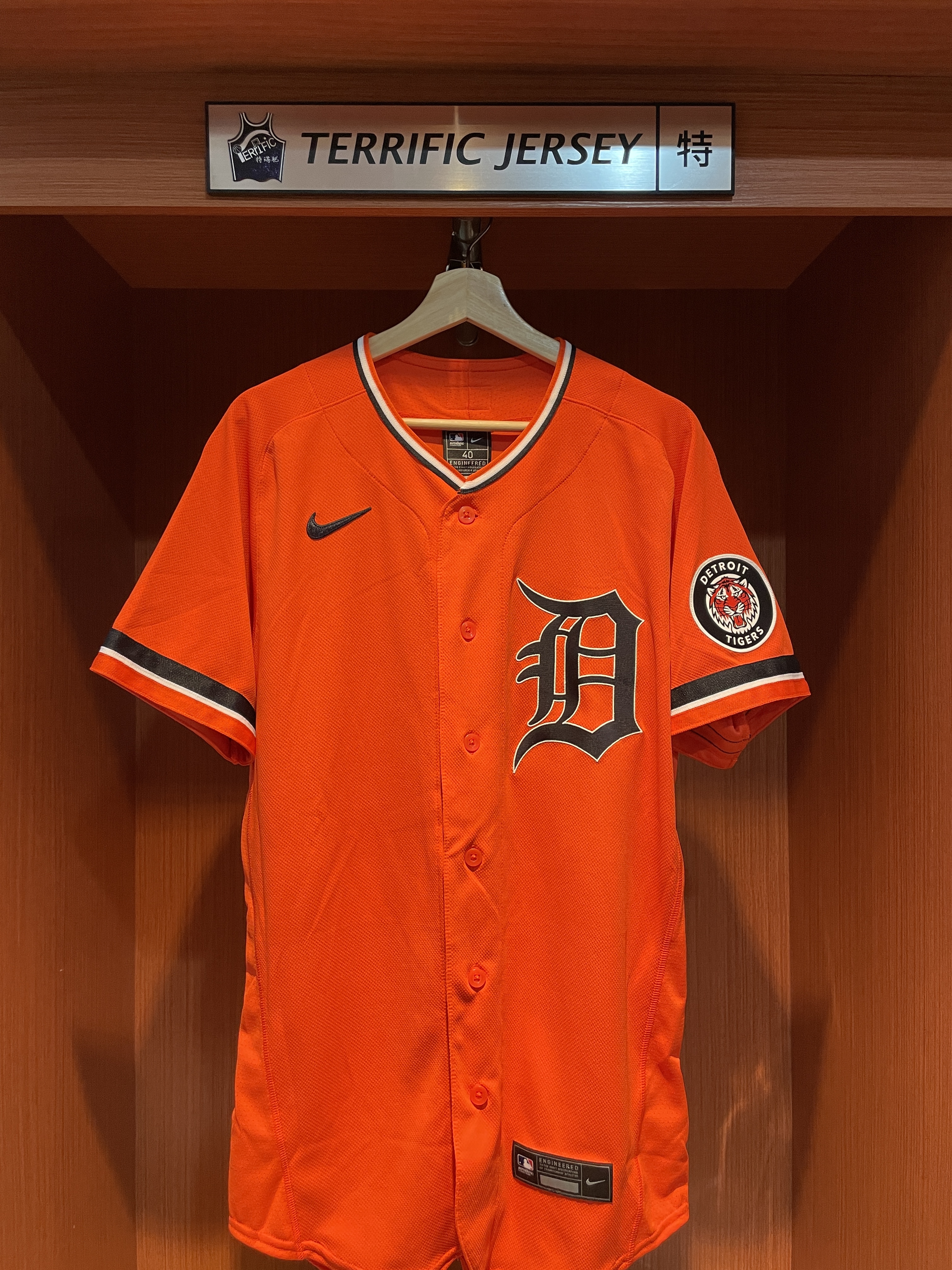 MLB球衣 Tarik Skubal 底特律老虎 橘 金標 賽揚獎 CY Awards Alternate Nike Authentic Player Name Jersey 球員版 電繡 全新