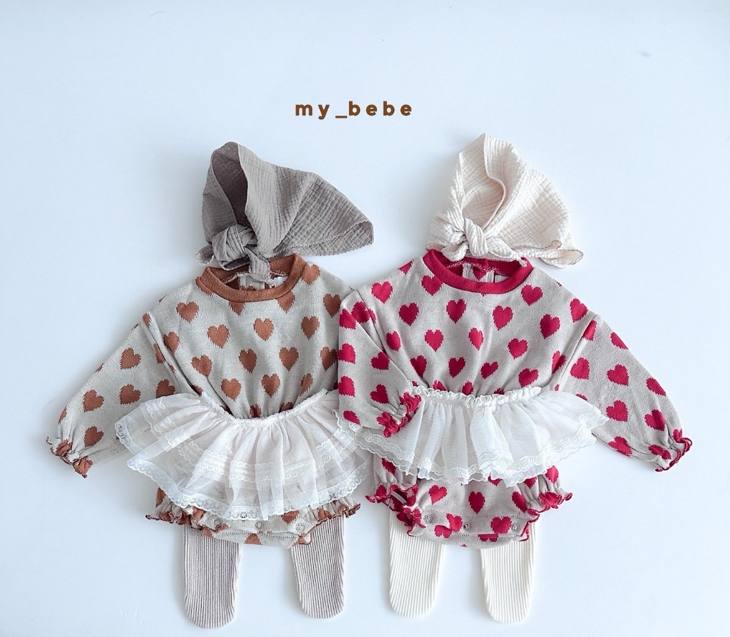 正韓秋MYBEBE 嫩嬰三色包腳褲