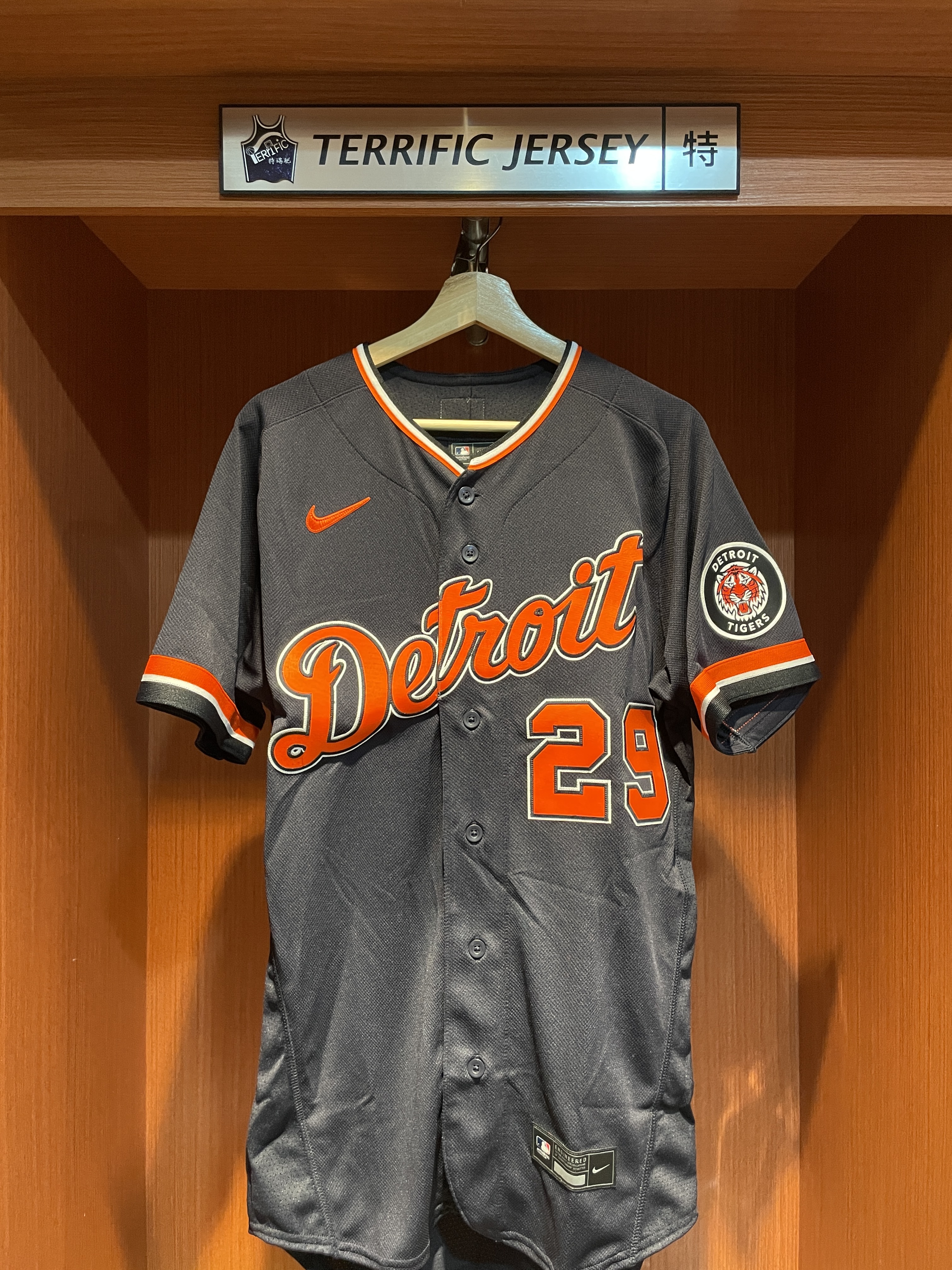 MLB球衣 Tarik Skubal 底特律老虎 黑 金標 賽揚獎 CY Awards Alternate Nike Authentic Player Name Jersey 球員版 電繡 全新