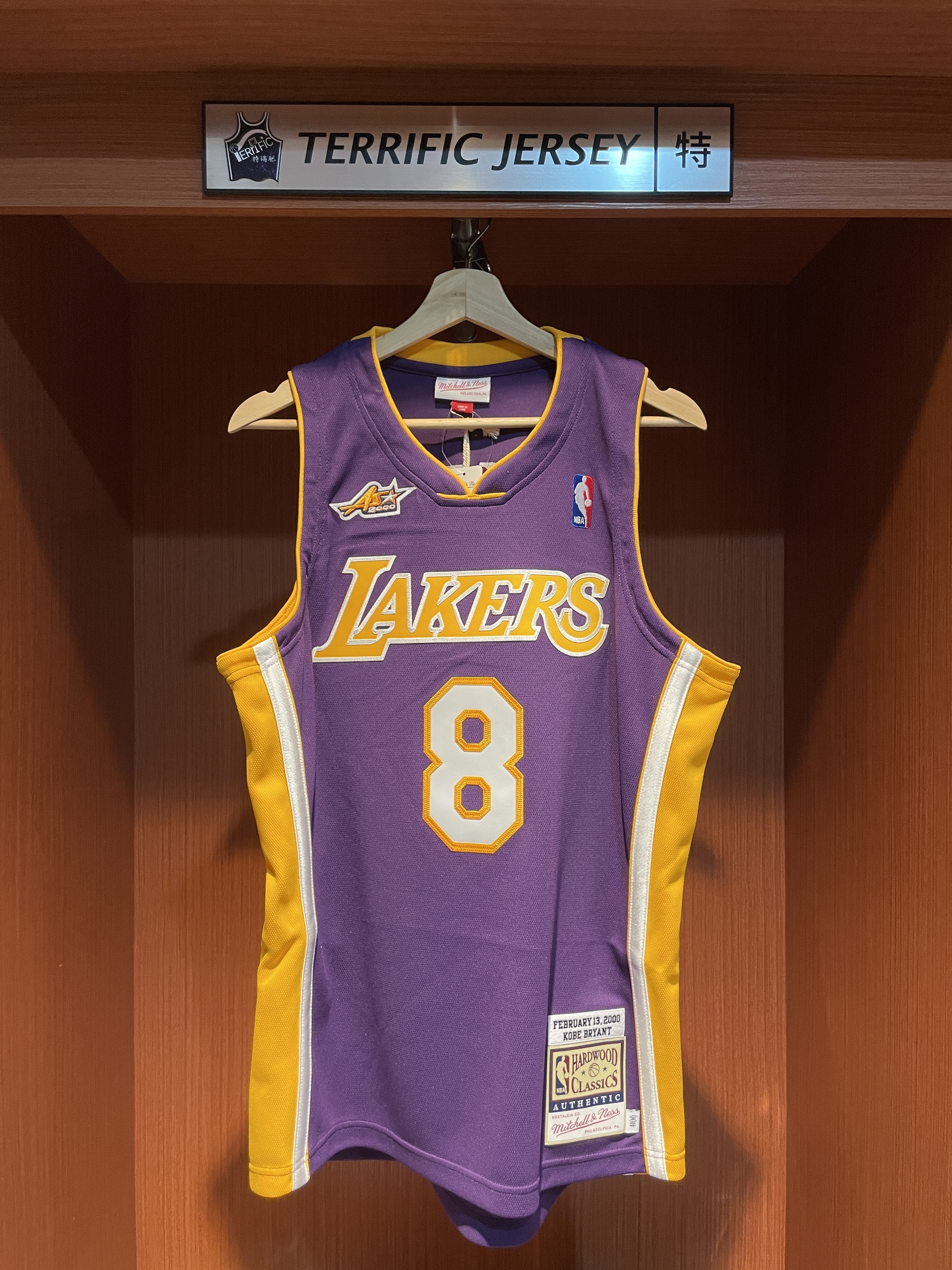 NBA球衣 Kobe Bryant 洛杉磯湖人 2000明星賽 M&N Authentic 球員版 電繡 全新