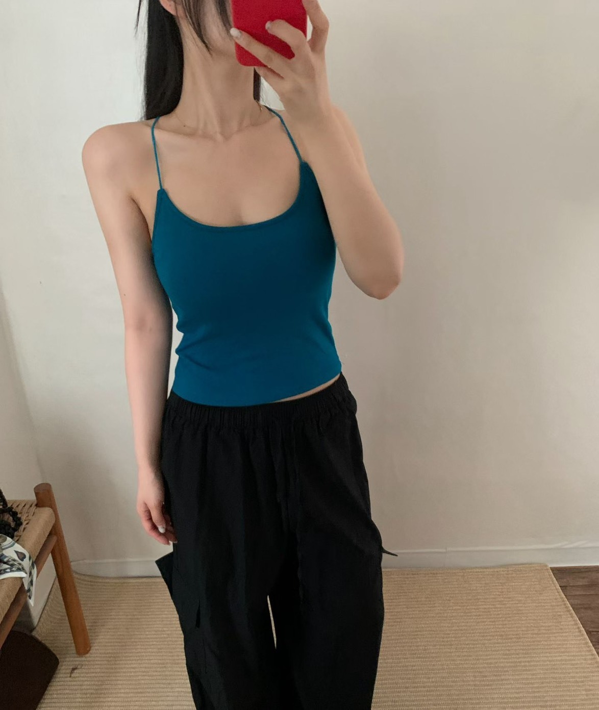 細肩美背交叉BRA內搭背心