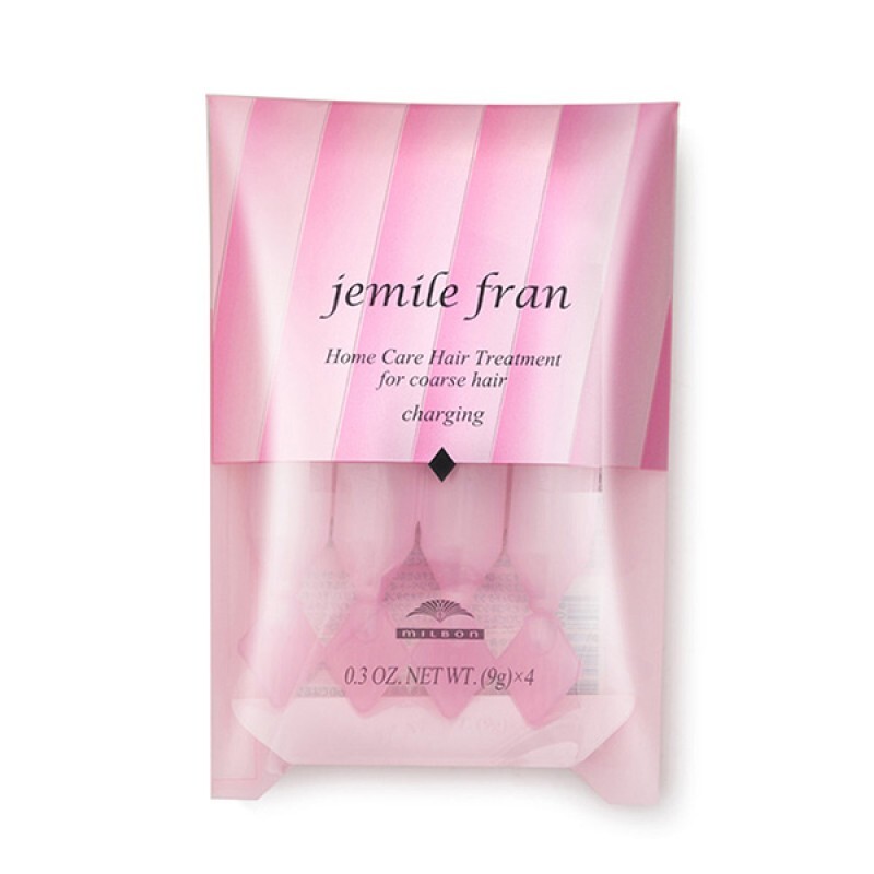 Milbon Jemile Fran 深層滋養髮膜(粗硬髮質) 菱形 9gx4支/盒 (Barcode: 4954835136808)