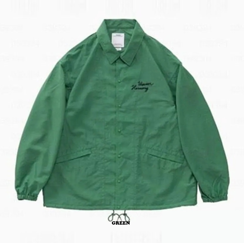 VISVIM 2026 A/W WINDFALL COACH JKT - GREEN PRE ORDER ITEM (預訂中)