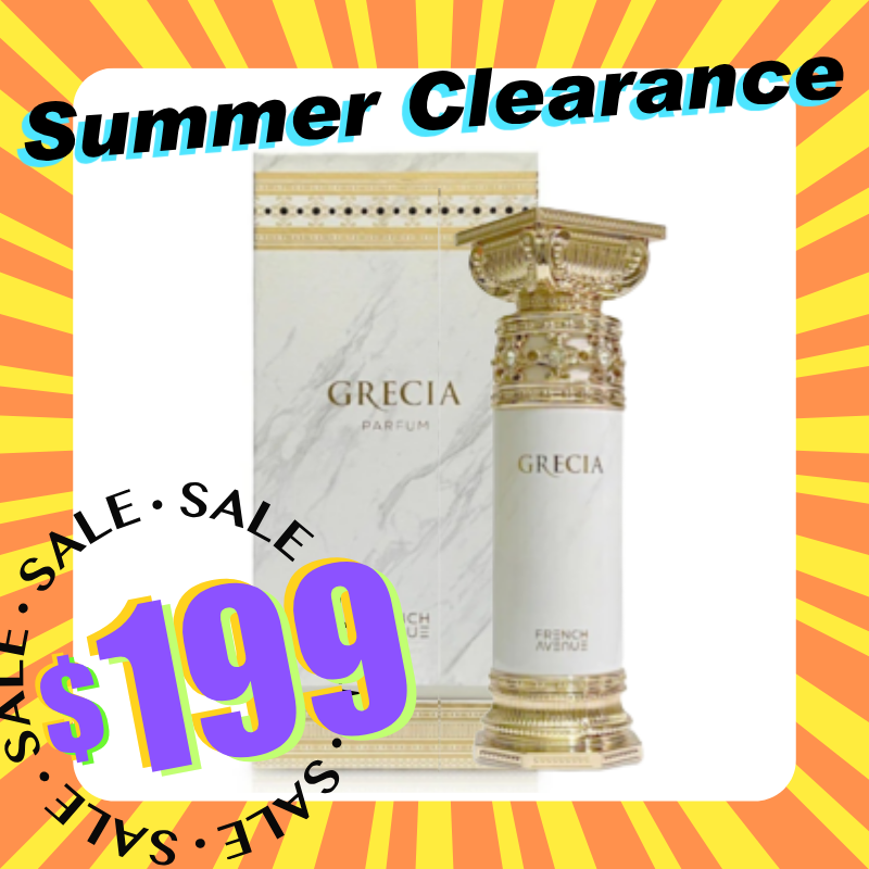 (開倉優惠) (2025新款) Fragrance World French Avenue Grecia 中性濃香水 100ml (Barcode: 6290360378206)