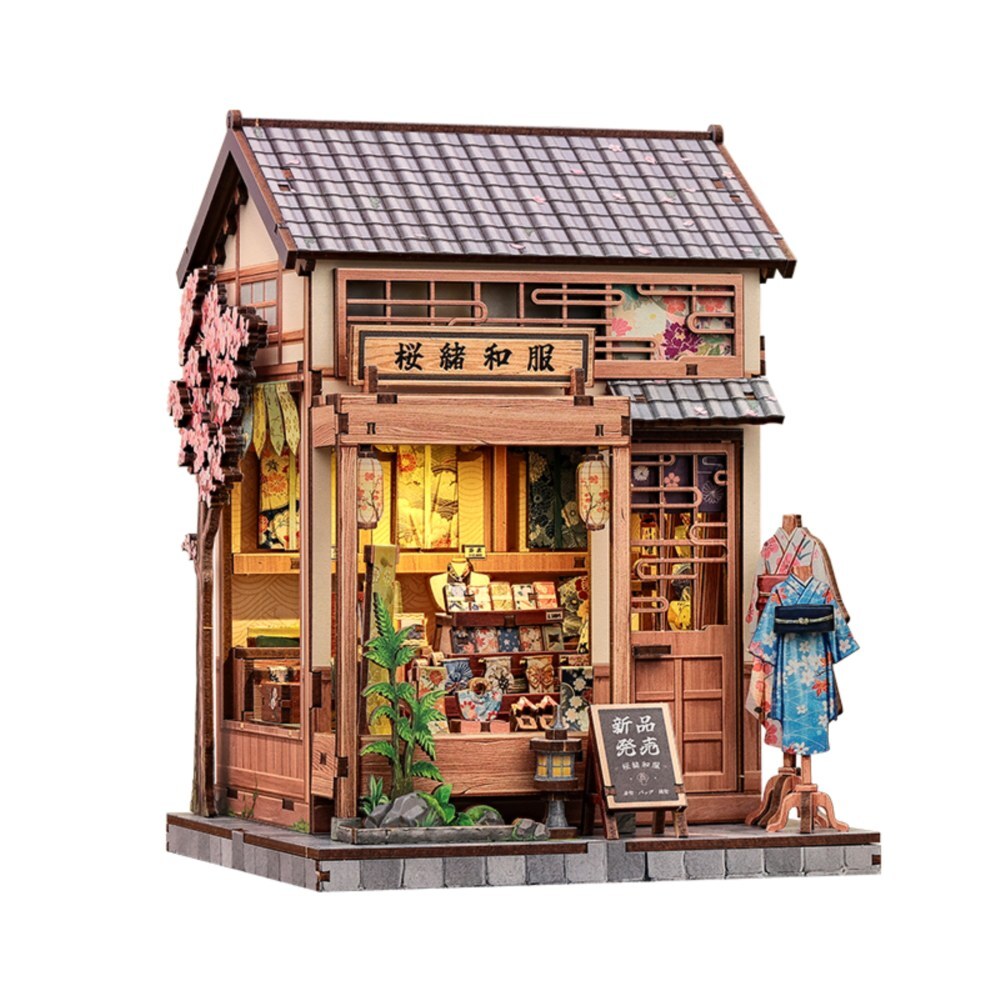 DIY袖珍小屋_【CWGC223】CuteBee  櫻緒和服