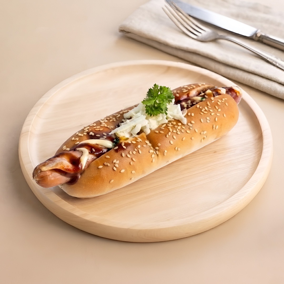 BBQ Vegan Sausage Bun