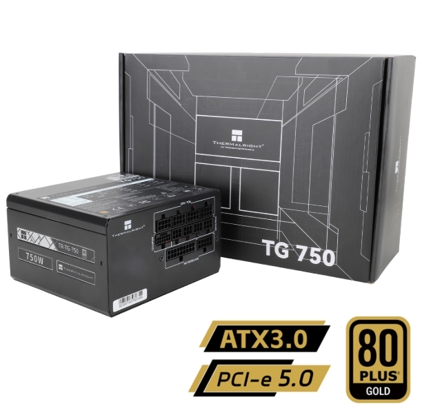 Thermalright TG750-ATX 3.0 Gold 電源供應器 火牛  (黑色/白色)