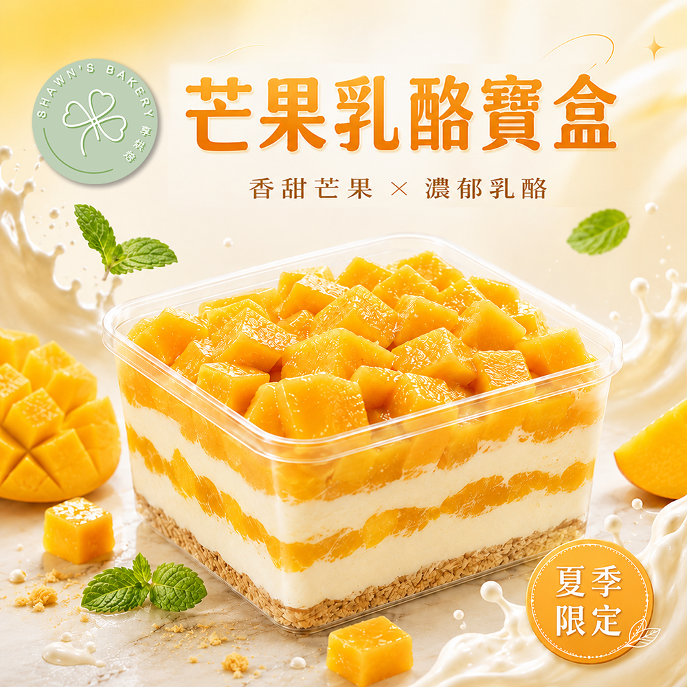 紅豆食府,享烘焙,芒果寶盒