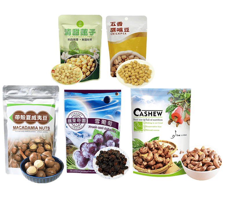 信大果乾堅果超值21入組(蓮子+鷹嘴豆+葡萄乾+夏威夷豆+帶皮腰果)