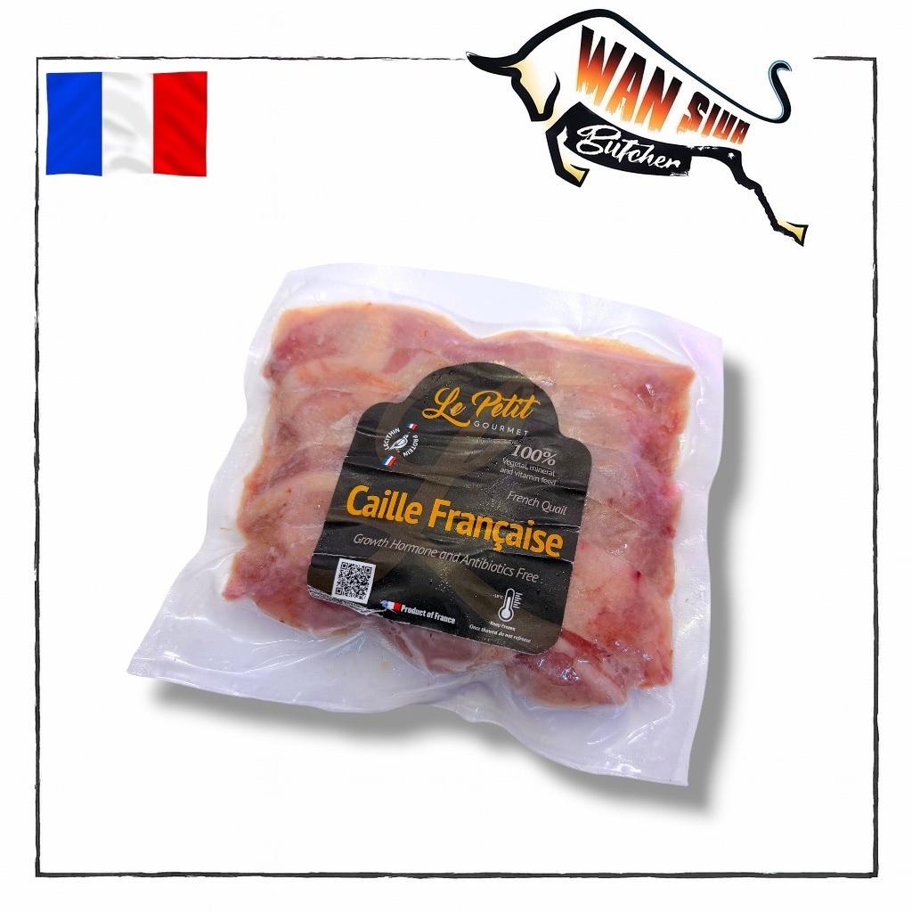 媽媽恩物！【Le Petit Gourmet】純天然無激素法國鵪鶉髀（Caille Française）(250g)