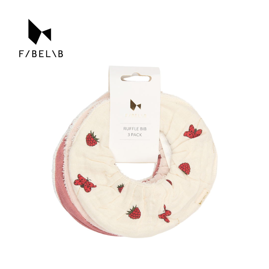 Fabelab 有機棉圓兜三入組 (多色可選)