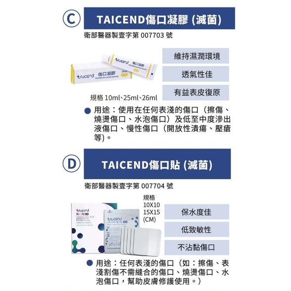 【樂森藥局】TAICEND 泰陞 傷口凝膠 (滅菌) 26ml