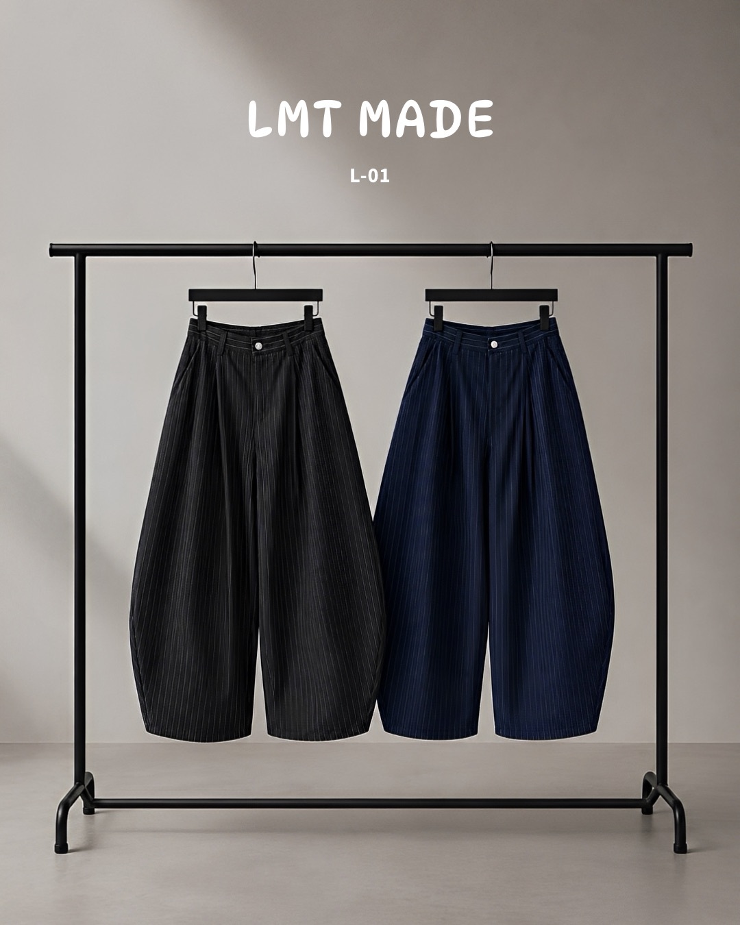 「LMT MADE」 L-01 2色 條紋 落地 彎刀 牛仔 長褲 彎刀褲