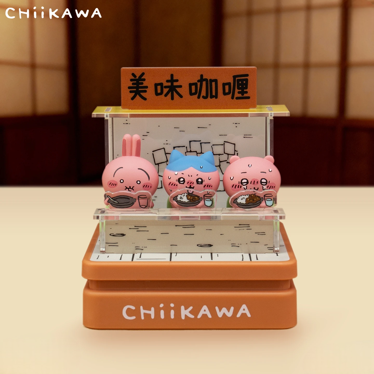 【吉伊卡哇】咖哩屋場景系列 印章 一中盒3入 strc