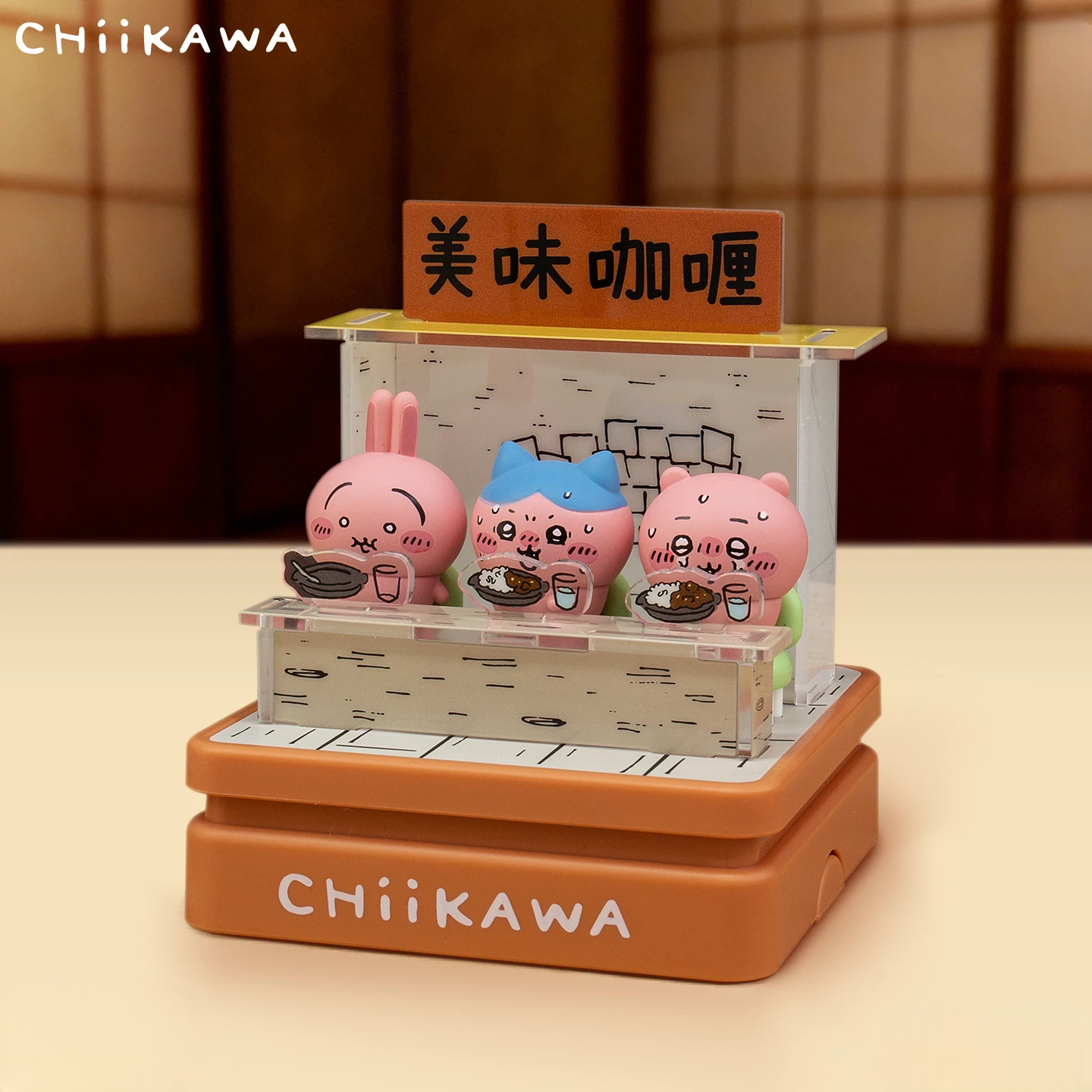 【吉伊卡哇】咖哩屋場景系列 印章 一中盒3入 strc